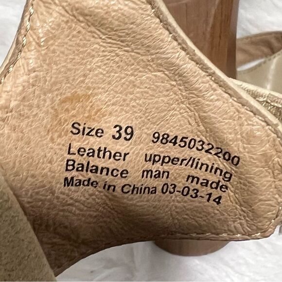 Dansko Tan Sonnet Leather Strap Sandal --‎ EU39/US 9 - Picture 9 of 9